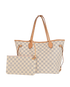 Neverfull MM, £1,100, Handbags, White, Canvas, Other view